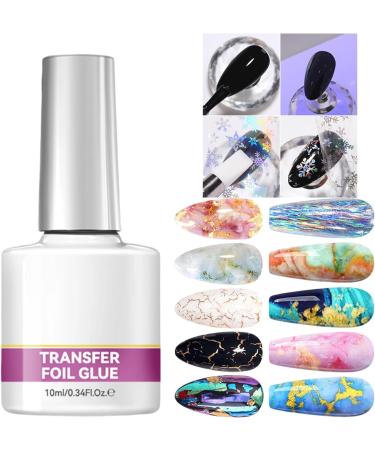  G n rique Nail Foil Gel Strong Manicure Adhesive 10ml | Nail Foil Glue Manicure | Stickers for Professional and Beginner Women | Perfect for - Buy Online on GoSupps.com