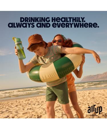air up Click Turle Green Bouteille d'eau originale Click Turle Green avec dosettes en 5 saveurs Gourde avec ar me sans sucre Passe au lave-vaisselle Sans BPA - Buy Online on GoSupps.com
