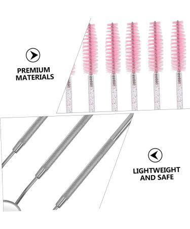 Beavorty 1 Eyelash Makeup Tools false eyelash mirror Eyelash eyelash brush mirror pigment finger ring Brow Eyelash Wands Brush make up lip gloss woman 16x2x0.8cm Pink - Buy Online on GoSupps.com