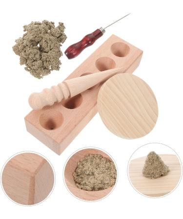 Beaupretty Aita Form Wooten Mold Moxachel Objuice Massage Device Set - Wooden Moxibustion Tools for Heat Therapy - Buy Online on GoSupps.com