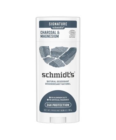 Schmidt's Naturals Natural Deodorant Charcoal + Magnesium 3.25 oz (92 g)