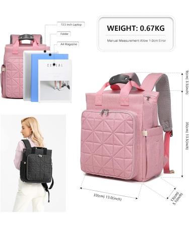 KONO Diaper Backpack - Large Multifunctional Baby Changing Bag for Moms & Dads - Stylish Rose Design International Shipping Available - Buy Online on GoSupps.com