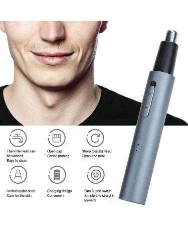 KouRy Electric Trimmer | Pen Trimmer & Detailer for Hygienic Grooming | Rinseable Interchangeable Heads for Face Nose Ears & More - Buy Online on GoSupps.com