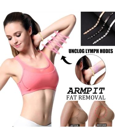 Magnetic Lymph Detox Bracelet for Women - Promotes Blood Circulation - Silver & Bronze - Buy Online on GoSupps.com