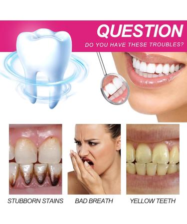 Mint Tooth Powder Crystalclean Smile Powder Crystalclean Tooth Powder Teeth Whitening Powder for Tooth Whitening 7 Days Tooth Cleaning Powder Whitening (3pcs) - Buy Online on GoSupps.com