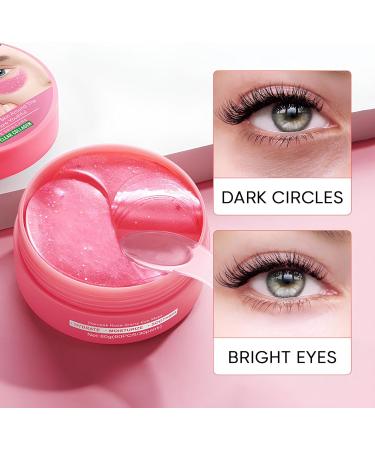 Under Eye Gel Patches for Smooth Skin Starry Eye Mask With Rose and Collagen Hydrating Under Eye Mask for Dark Circles 30 Pairs - Buy Online on GoSupps.com