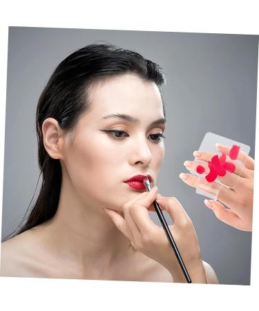 Palette de Maquillage Portable avec Spatule Inox et Plateau Transparent pour M lange de Fond de Teint pour D butants et Professionnels - Buy Online on GoSupps.com