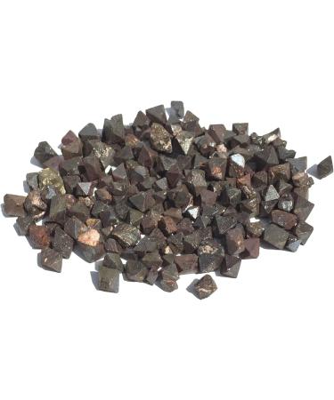 MK pke Magnetite Octahedron - 100g Natural Lodestone Rough Stones | Energy Stone | Size S - Iron Ore for Healing & Balance - Buy Online on GoSupps.com