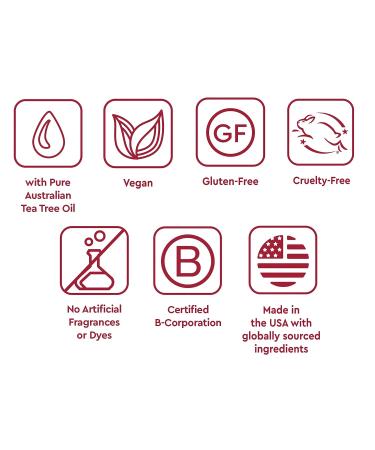 Desert Essence Tea Tree Oil Mouthwash - Spearmint & Aloe - Deep Cleansing - Fresh Breath - Vegan & Non-GMO - 16oz - Buy Online on GoSupps.com