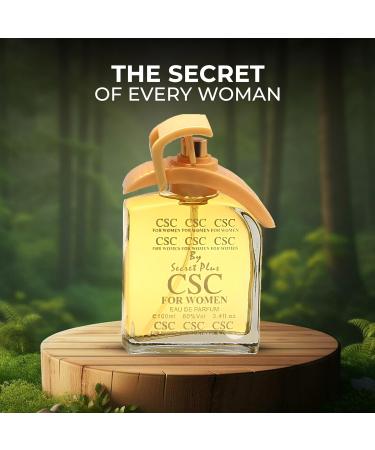 CSC Women Perfume Natual Body Spray Eau De Parfum Sophisticated And Versatile Fragrance For Modern Elegance 100ML CSC Women 3.4 Fl Oz (Pack of 1) - Buy Online on GoSupps.com