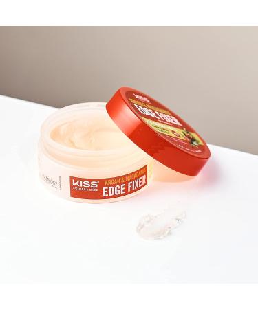 Kiss Colors & Care Argan & Macadamia Edge Fixer Maximum Hold KAME067 (2 PACK) - Buy Online on GoSupps.com