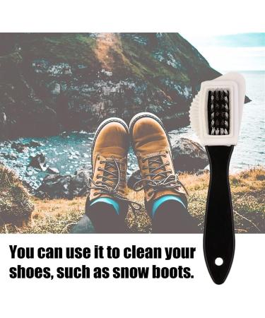 Home Shoes Brushes Portable Multifunctional Frosted Fur Shoes Snow Boots Suede Shoes Cleaning Brush Bathroom Tool Brush Onecolor - Buy Online on GoSupps.com