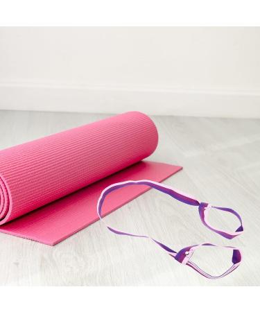 Yoga Mat Carry Strap Sling - Adjustable Band for Home & Travel - Assorted Colors - 134x4cm - Buy Online on GoSupps.com
