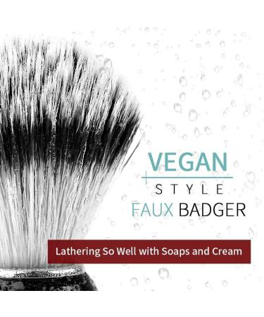 Anbbas Men's Shaving Set - 3-in-1 Wet Shave Gift Set with Synthetic Brush Bowl & Holder - Perfect for Classic Shaving - Buy Online on GoSupps.com