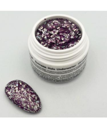 5ml UV Exclusiv Big Glitter Gel Extreme Holo Underwater