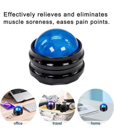 PHOCOMRICH MASUAL MASSAGE KUGE - Ultimate Massage & Therapy Device for Sore Muscles Neck Back & Body Relief - Deep Tissue Pain & Stress Relief (Blue) - Buy Online on GoSupps.com