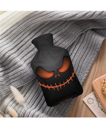 Pumpkin Hot Water Bottle with Plush Cover - Cozy Hand Warmer for Adults & Kids | 26.5x15.3cm - International Shipping Available - Buy Online on GoSupps.com
