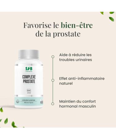 SFB Laboratoires - Prostate Complex - Urinary Disorders - 45 capsules - Buy Online on GoSupps.com