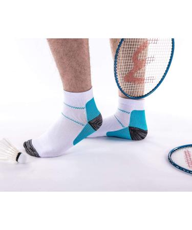 Compression Socks for Women & Men - Plantar Fasciitis Arch Support - 6 Pairs L-XL - Buy Online on GoSupps.com