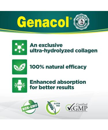 Genacol Glucosamine & Collagen Joint Supplement | Helps Relieve Joint Pain Protects and Maintains Healthy Cartilage |Contains AminoLock Patented Collagen Peptides | GENACOL PLUS 150 Capsules 150 count (Pack of 1) - Buy Online on GoSupps.com