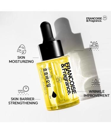 Francoise K-Beauty 100% Pure Cold Pressed Jojoba Oil - Organic Moisturizing & Itchy Relief for Eczema & Sensitive Skin (1 fl oz - Buy Online on GoSupps.com