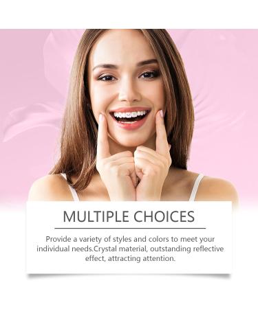 Crystal Stickers for Teeth | Gemstone Stickers for Teeth with Portable Decorative Comfortable Teeth Supplies for Daily Use Shopping Dating - Buy Online on GoSupps.com