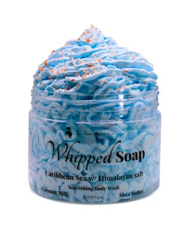 Whipped Soap Body Wash | Caribbean Sea with Himalayan Salt