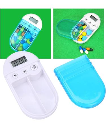 Buy Electric Pill Box - Digital Pills Organizer with Alarm Reminder for Travel - International Shipping Available - Buy Online on GoSupps.com