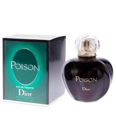 Poison By Christian Dior For Women. Eau De Toilette Spray Black 1.7 Fl Oz Spicy 1.7 Fl Oz (Pack of 1) - Buy Online on GoSupps.com
