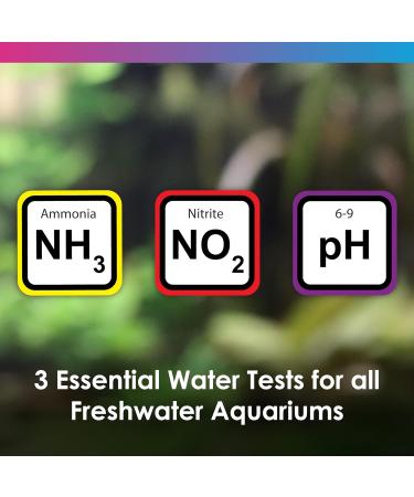 NT Labs Aquarium Water Test Kit - pH Nitrite Ammonia | Maintain Water Quality with Accurate Liquid Drop Tests - Buy Online on GoSupps.com
