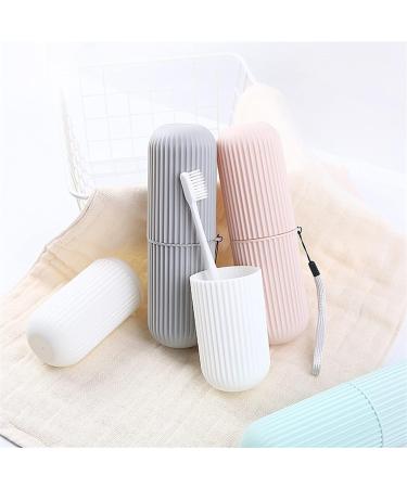 Digjobk Portable Toothbrush Cup & Toothpaste Holder - Perfect for Travel Camping & Outdoor Use | Bathroom Accessories - Buy Online on GoSupps.com