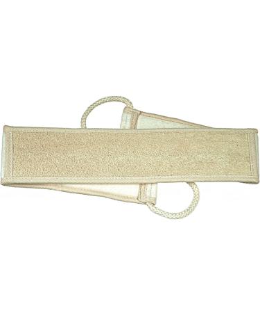 Natural Loofah Exfoliating Back Scrubber for Bath & Body. Effective Back Acne Exfoliator Brush for Skincare. SeaSationals Brand has The Best Loofah Back Strap for Your Daily Spa Shower Routine.