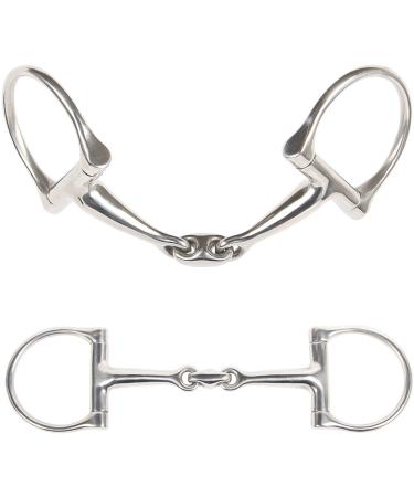 Harry s Horse D-snaffle double broken 14mm size:11.5 - Buy Online on GoSupps.com