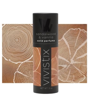 Solid Perfume Stick | Sandalwood + Vanilla scent - Buy Online on GoSupps.com