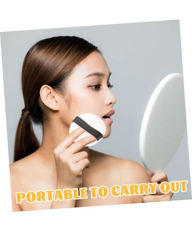 TOVINANNA Powder Case with Mirror Toiletry Case Cosmetic Case with Powder Puff Cosmetic Cases for Traveling - Buy Online on GoSupps.com