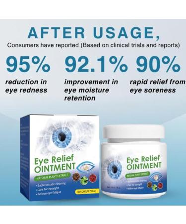 IFFANY Eye Relief Ointment Lubricating Eye Ointment Soothing Eye Ointment Eye Ointment for Dry Eyes at Night Quickly Relieve Eye Fatigue - Buy Online on GoSupps.com