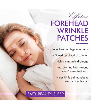 VERYCOZY Forehead Wrinkle Patches - 100 PCS Face Tape for Smooth Fine Lines & Wrinkles | Invisible Silicone Patches for Overnight Reduction on Forehead, Eyes, Around Mouth & Upper Lip - Buy Online on GoSupps.com