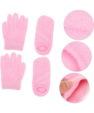 Beavorty 2 Pairs Gel Care Kit Hand Healing Cracked Hands Moisture Gloves Hydrating Gloves Hands Beauty Masks spa Socks Heel Moisturizing Socks Men Sock Yarn Lotion Man Facial mask - Buy Online on GoSupps.com