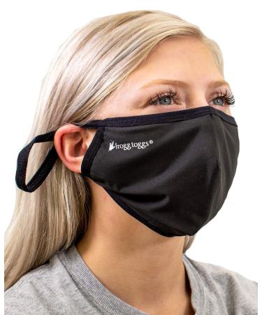 FROGG TOGGS Micro Chilly Face Mask 3 Pack Black One Size