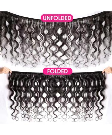 Body Wave Human Hair Bundles (16 18 20 Inch) - Brazilian Virgin Unprocessed Weave 3 Bundles for Black Women - Buy Online on GoSupps.com
