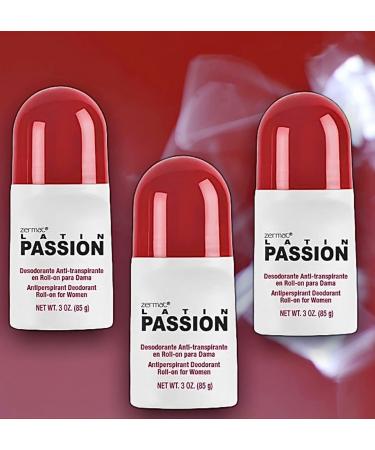 Zermat Latin Passion para Ella - Set de 3 Desodorantes Antitranspirantes Roll-On | Env o Internacional Disponibles - Buy Online on GoSupps.com