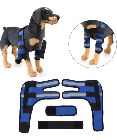 Dog Front Leg Protector 1 Pair Dog Front Leg Braces Wrist Guard for Ligament Injuries Sprains for Loss of Stability(#3 S) - Buy Online on GoSupps.com