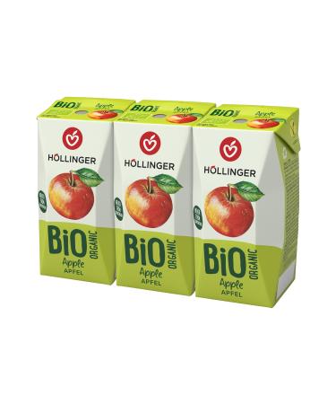 H llinger Organic Apple 3 x 200 ml