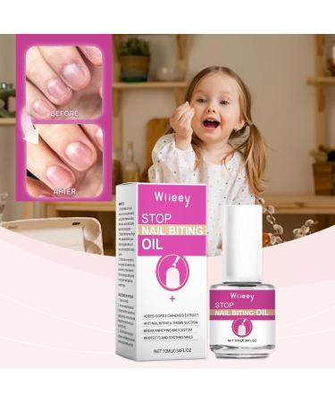 Anti Nail Biting Nail Polish - Stop Nail Repair Nail Varnish - Stop Biting Your Nails - Nail Biting Prevention - Clear Nail Varnish Discourages Nail Biting & Thumb Sucking For Children & Adults - 10ml - Buy Online on GoSupps.com