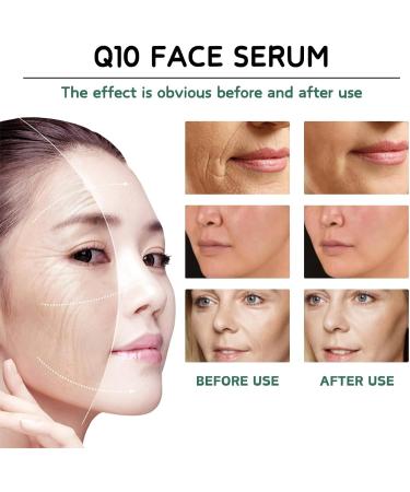Q10 Coenzyme Face Serum - Hyaluronic Acid Serum - Face Serum for Women - Dark Spot Correcting Glow serum - Dark Spot Remover for Face - Skin Care - Face Care for Anti-Aging & Wrinkle - Buy Online on GoSupps.com