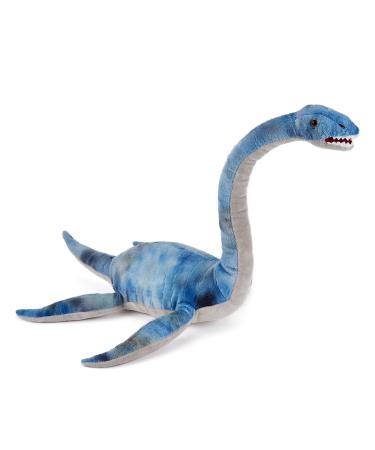Zappi Co Plush Children's Stuffed Soft Cuddly Plush Toy-Part of Safari Animals Collection Perfect for Kids (31cm Depth)(Plesiosaur Dinosaur)