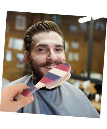 Shop Minkissy Medium Horse Hair Beard Brush - Perfect Barber Tool for Men - Buy Online on GoSupps.com