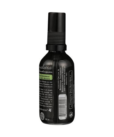 Benedetta Organic Deodorant Spray - Natural Paraben & Aluminum Free - 100% Plant Based for Men & Women - 2 oz - Buy Online on GoSupps.com