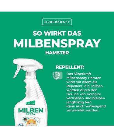 Silver Power Mite Spray for Hamsters | 500 ml - Powerful & Reliable Mite Protection for Rodents - Buy Online on GoSupps.com
