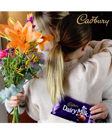 Cadbury Dairy Milk Chocolate - Creamy Milk Chocolate - Tasty Sweet and Full Taste - Dairy Milk 180g - Buy Online on GoSupps.com